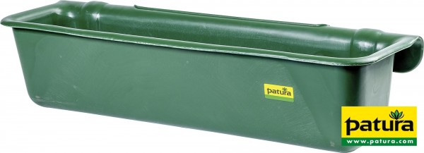Kunststoff-Langtrog 42 l, braun zum Einhängen