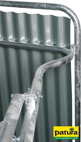 Dachkanten-Schutzbügel, umlaufend, für Compact-Viereckraufe 303502