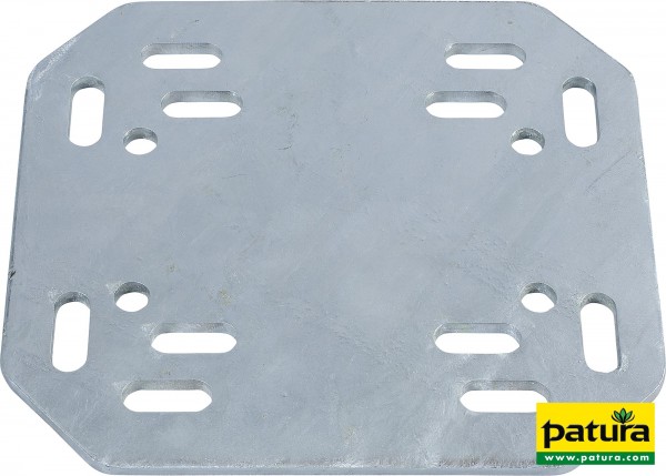 Adapterplatte Universal für Pfosten-Rohrverbindung