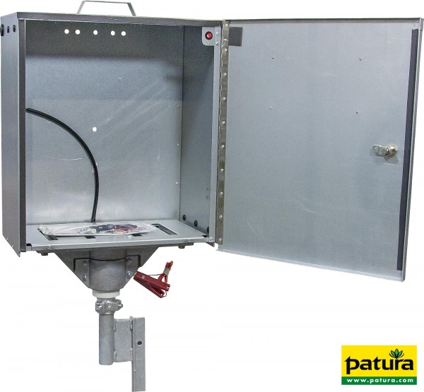 Sicherheitsbox für PATURA Geräte mit Verkabelung und Erdstab Mod. 2010