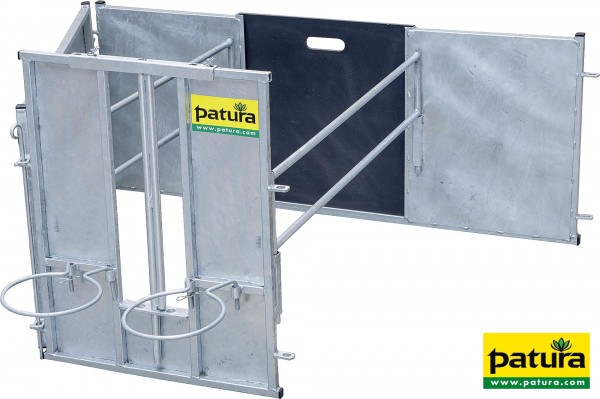 Erweiterungsset für Adoptionsbox für Lämmer mit 1 Seitenteil verzinkt, für Schafe