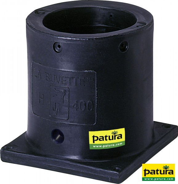 PE-Standrohr isoliert, H= 400 mm Bodenbefestigung