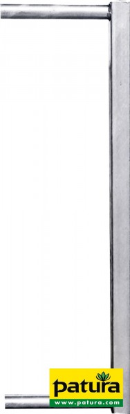 Abschlussrohr 45x45 f. Abtrennung Kälber f. Schnellverschluss TS und Anschraubt. mit Einschub 34 mm