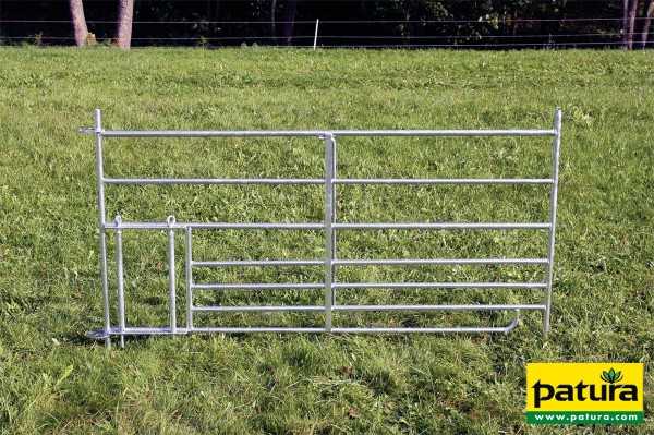 Steckfix-Horde mit Lämmerschlupf B= 1,83 m, Höhe 92 cm