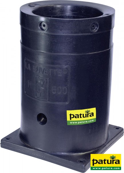 PE-Standrohr isoliert, H= 600 mm Bodenbefestigung