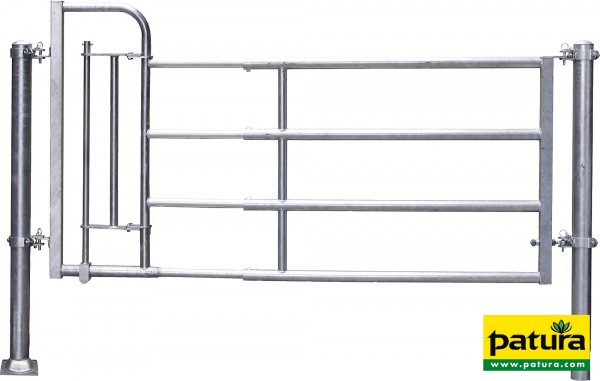 Abtrennung R4 (3/4) Personenschlupf Montagelänge 3,25 - 4,25 m