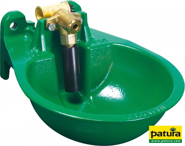 Rohrventil-Becken Mod. F30, Polycoat, Messingventil 3/4"