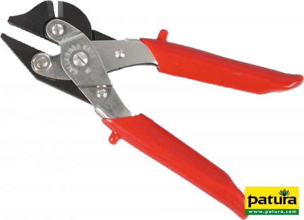 Zaunbauzange Profi, mit Schneidebacken für Stahldraht