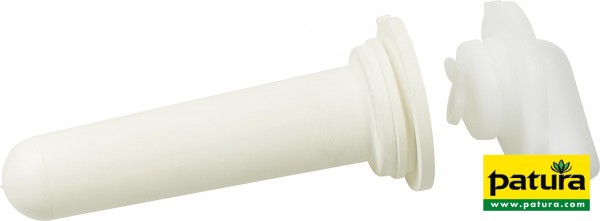 Sauger,weiß, hart für Clickventil für Nuckel-Tränkeeimer