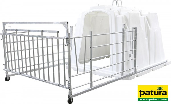 Umzäunung für Kälberhütte Superstar 2,36x2,31x1,45