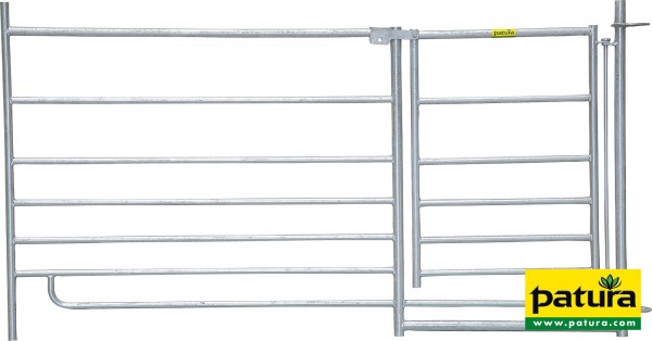 Steckfix-Horde mit Tor, B= 1,83m Höhe 92 cm