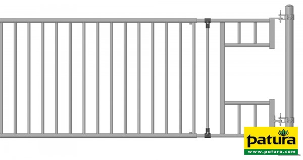 Einschubteil für Abtrennung Kälber Becken