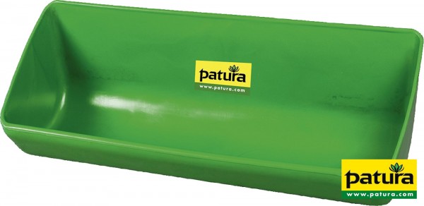 Kunststoff-Langtrog, 13 Liter, grün zum Anschrauben