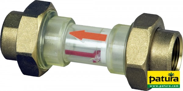 Durchflußanzeige, Anschluß 3/4"