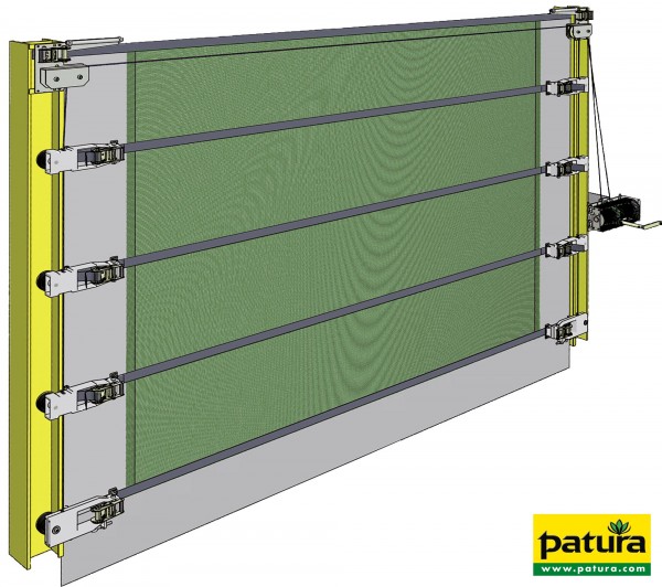 Windschutz Maxi-Tor Höhe 4,10 m Breite 12,20 m