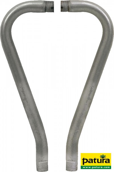 Ringleitungs-Anschluss-Set 3/4" 2 Edelstahlrohre