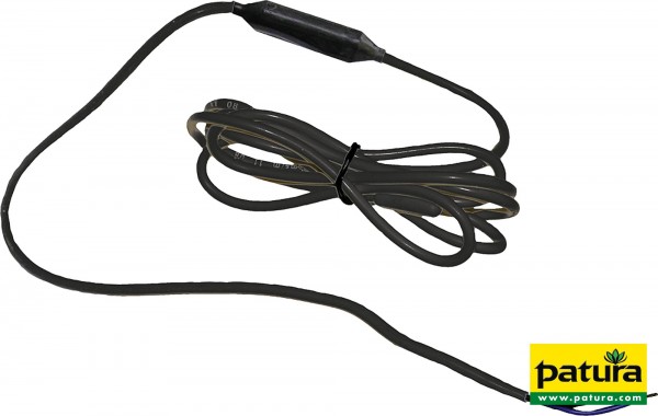 Frostschutz-Heizkabel, 24 V / 20 W Länge 2.0 m, mit Thermostatsteuerung