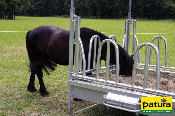 Dreipunkt-Schutzbügel für Viereckraufen Profi und Compact, Großballenraufen