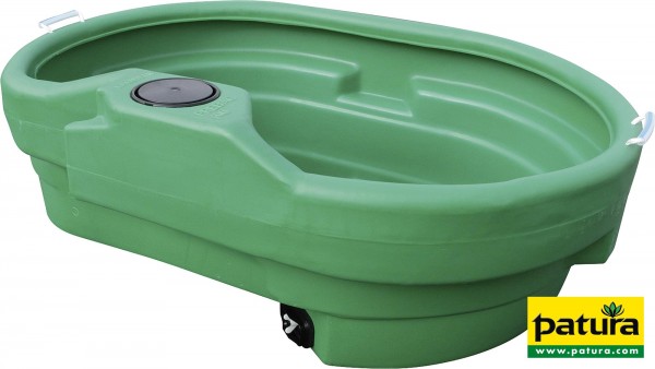 Weidetränke, oval, 400 Liter, ohne Schwimmerventil, 40 cm hoch