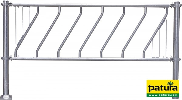 Schrägfressgitter 3 m/ 6 Pl., vz für Jungvieh