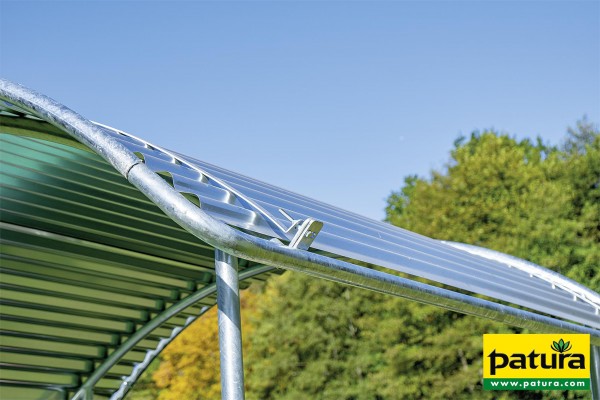 Dachkanten-Schutzbügel, umlaufend, für Compact-Viereckraufe 303572