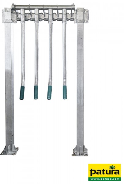 Endstück Fingergatter geschraubt (1 Endstück je Fingergatter)