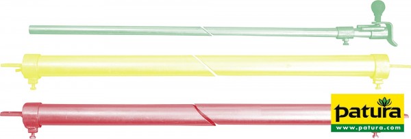 Trägerrohre Nennlänge 1 m (1 Paar) mit Verriegelungsrohr und Zubehörbeutel