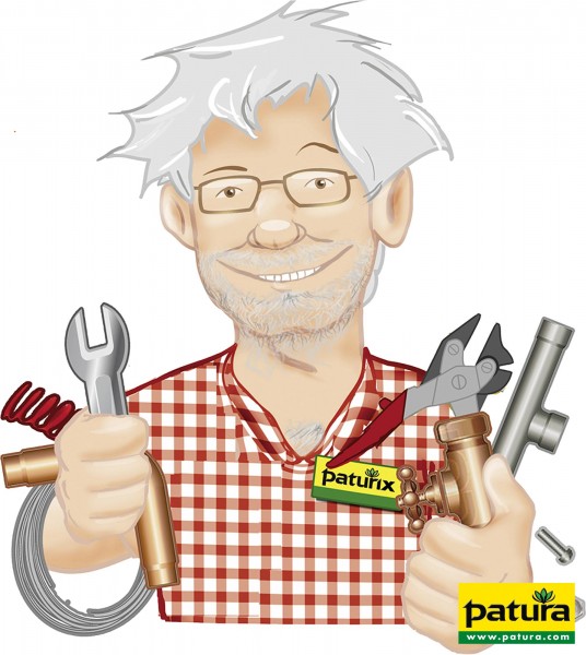 Trägergestell Kalb 5,00 m für Kälber-Schrägfressgitter modular inkl.Einschüben,Klemmringen,Mittelstü