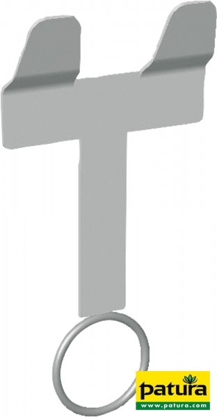 Nuckeleimerhalter mit Ring und Gegenplatte