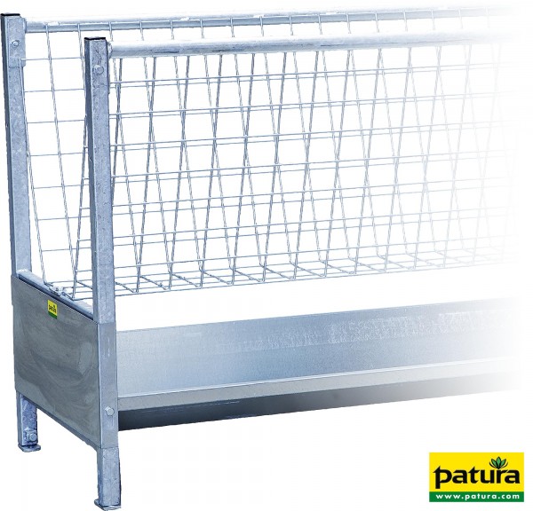 Endstück für Trog für Gangraufe und Gangtrog verzinkt, für Schafe