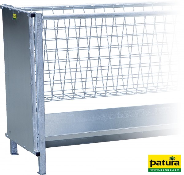 Endstück für Gangraufe zum Einhängen verzinkt, für Schafe