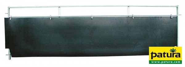 Gummi-Wandverkleidung, L= 2,98 m, H= 63 cm (2 Stück)