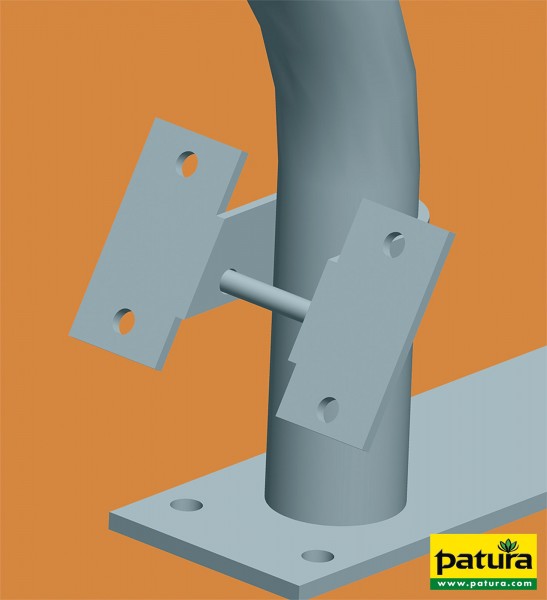 Bugbretthalter, Montagewinkel vz