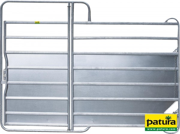 Panel-8 Plus mit Tor 3,00 m mit Blechverkleidung Breite 3,00 m, Höhe 2,20 m