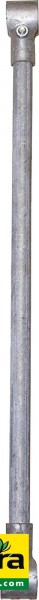 Zwischenstange, 2 T-Schellen, f. Abtr.V
