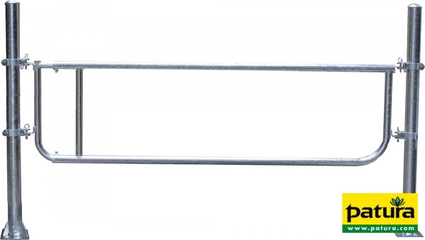 Abtrennung R2LB(4/5), H= 60 cm Montagelänge 3,70 - 4,80 m