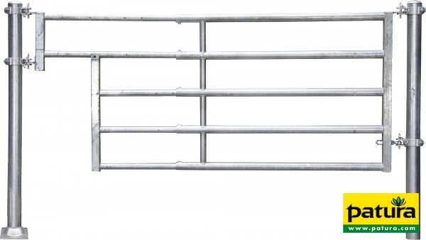 Abtrennung R5 (4/5) Tränke Montagelänge 4,35 - 5,35 m