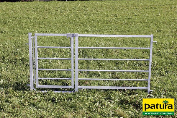 Horde mit Schwingtor, Breite 1,83 m, Schafe, verzinkt