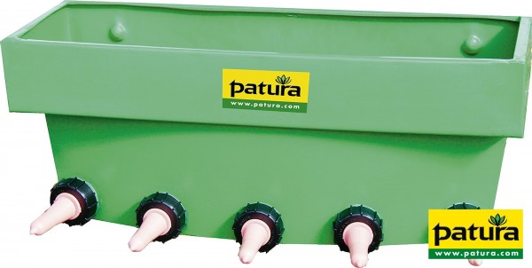 Kälber-Bar, 5 Nuckel mit Zubehörbeutel