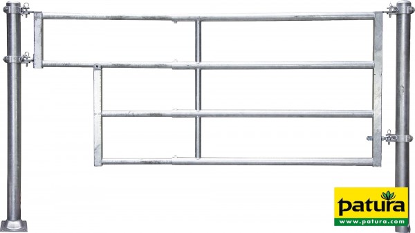 Abtrennung R4 (2/3) Tränke Montagelänge 2,35 - 3,35 m