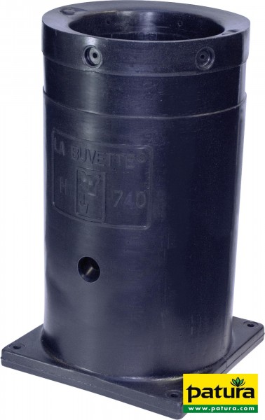 PE-Standrohr isoliert, H= 740 mm Bodenbefestigung