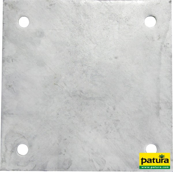 Gegenplatte 200x200x8mm, verzinkt