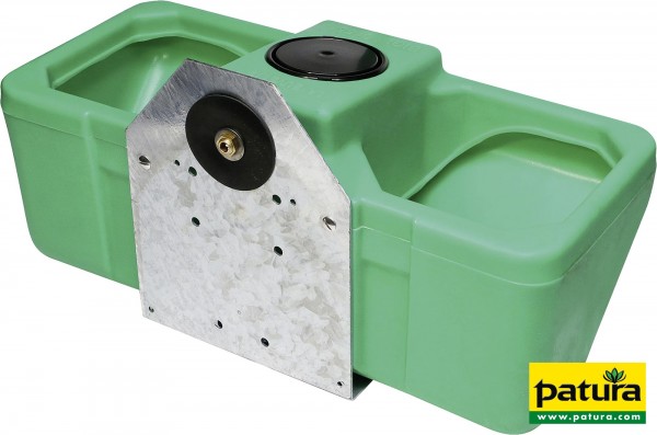 Anbau-Doppeltränke Mod. Biglac 55 T Inhalt 55 l, Niederdruck-Schwimmerventil