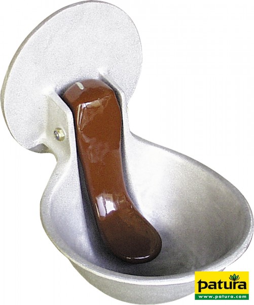 Anbau-Tränkebecken, Aluminium-Guss für Wasserfässer Mod. 98