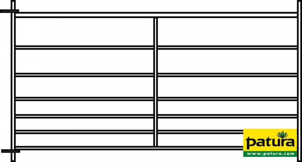 Steckfix-Horde 1,83 m, H= 92 cm, vz