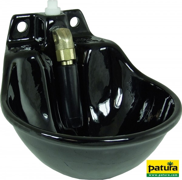 Rohrventil-Becken Mod. Ideal emaillierte Gussschale