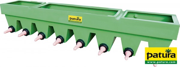 Kälber-Bar, 8 Nuckel mit Fächern mit Zubehörbeutel