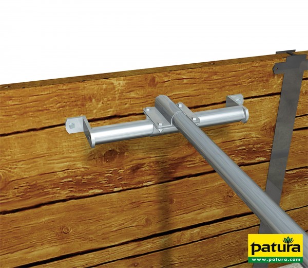 Verstellbarer Wandhalter für Nackenrohr